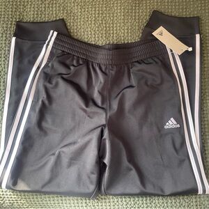 Adidas Boys Black Track Pants